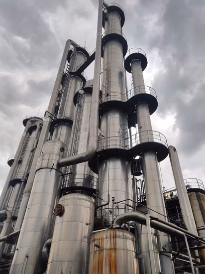 Ethanol-Produktionslinie mit Cassava-Knollen als Rohstoff